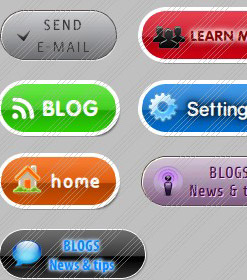 Flash Toggle Menu Animated Twitter Flash Buttons