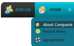 Contoh Menu Flash Buble contoh menu flash buble Flash Tabbed