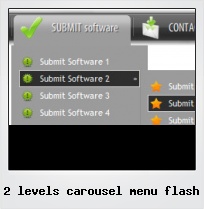 2 Levels Carousel Menu Flash 2 Levels Carousel Menu Flash