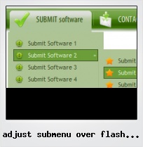 Adjust Submenu Over Flash Movie Adjust Submenu Over Flash Movie