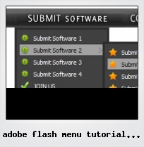Adobe Flash Menu Tutorial Round