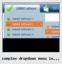 Complex Dropdown Menu In Flash