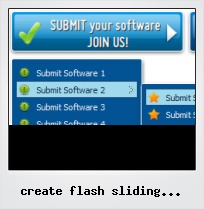 Create Flash Sliding Submenus Tutorial