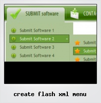 Create Flash Xml Menu