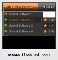 Create Flash Xml Menu