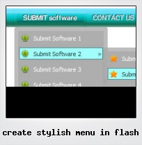 Create Stylish Menu In Flash Create Stylish Menu In Flash