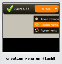 Creation Menu En Flash8