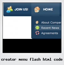 Creator Menu Flash Html Code Creator Menu Flash Html Code