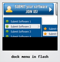 Dock Menu In Flash Dock Menu In Flash