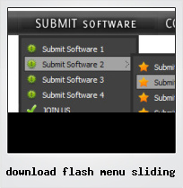 Download Flash Menu Sliding