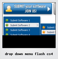 Drop Down Menu Flash Cs4
