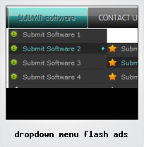 Dropdown Menu Flash Ads Dropdown Menu Flash Ads