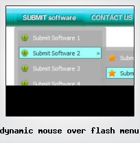 Dynamic Mouse Over Flash Menu Dynamic Mouse Over Flash Menu