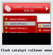 Flash Catalyst Rollover Menu