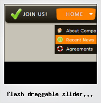 Flash Draggable Slider Template