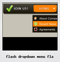 Flash Dropdown Menu Fla