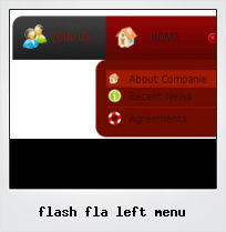 Flash Fla Left Menu