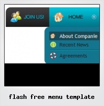 Flash Free Menu Template Flash Free Menu Template