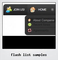 Flash List Samples