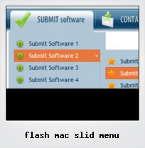 Flash Mac Slid Menu