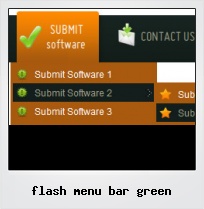 Flash Menu Bar Green