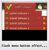 Flash Menu Button Effect Source Code