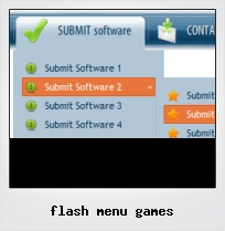 Flash Menu Games