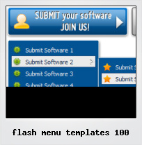 Flash Menu Templates 100