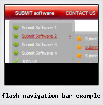 Flash Navigation Bar Example