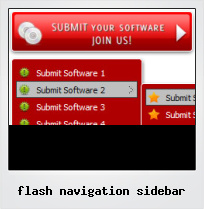 Flash Navigation Sidebar