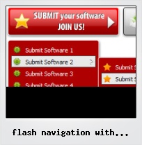 Flash Navigation With Pause On Mouseover