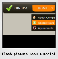 Flash Picture Menu Tutorial