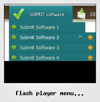 Flash Player Menu Dropdown Tutorial