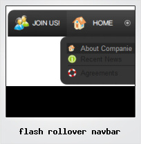 Flash Rollover Navbar