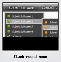 Flash Round Menu