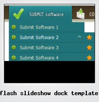 Flash Slideshow Dock Template