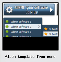 Flash Template Free Menu
