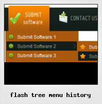 Flash Tree Menu History