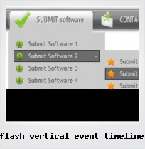 Flash Vertical Event Timeline