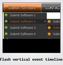 Flash Vertical Event Timeline