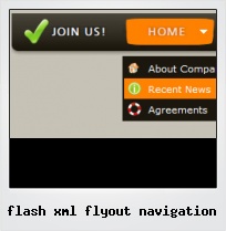 Flash Xml Flyout Navigation
