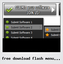 Free Download Flash Menu Template