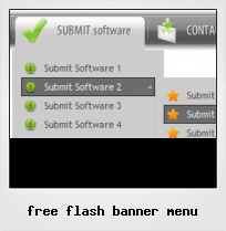 Free Flash Banner Menu Free Flash Banner Menu