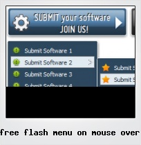 Free Flash Menu On Mouse Over