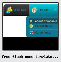 Free Flash Menu Template For Websites
