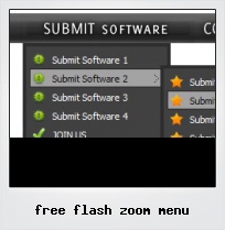 Free Flash Zoom Menu Free Flash Zoom Menu