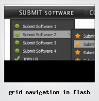 Grid Navigation In Flash Grid Navigation In Flash
