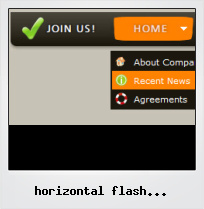 Horizontal Flash Navigation Tree