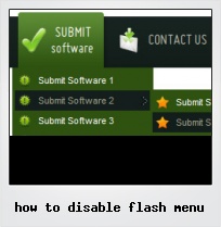 How To Disable Flash Menu