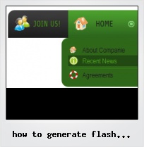 How To Generate Flash Navigation Bar